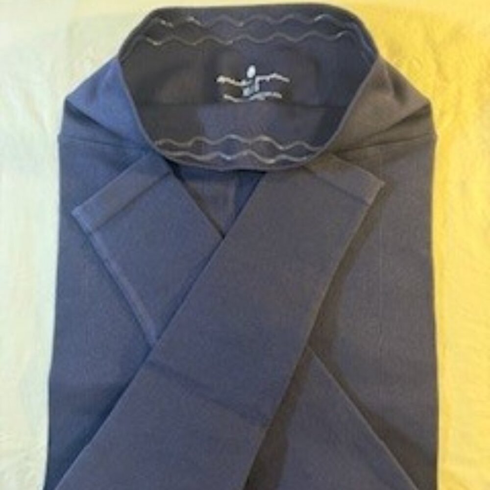 Spiritual Gangster Leggings - SeamLess Rib Design - DARK Blue - NWT